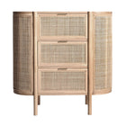 The Ikla Chest Of Drawers — Scandinavian chest of drawers in engineered wood with veneer finish from Laiyahome
