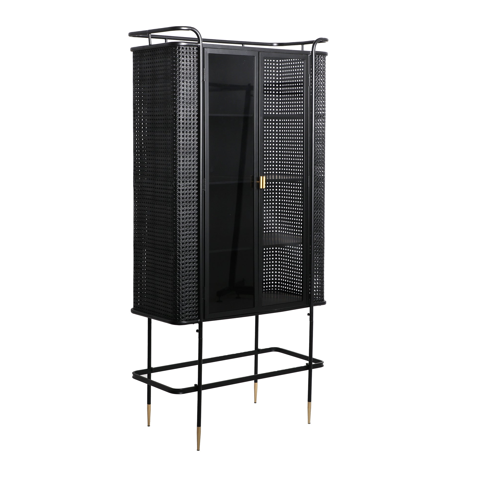 FUSSEN GLASS CABINET — Laiyahome