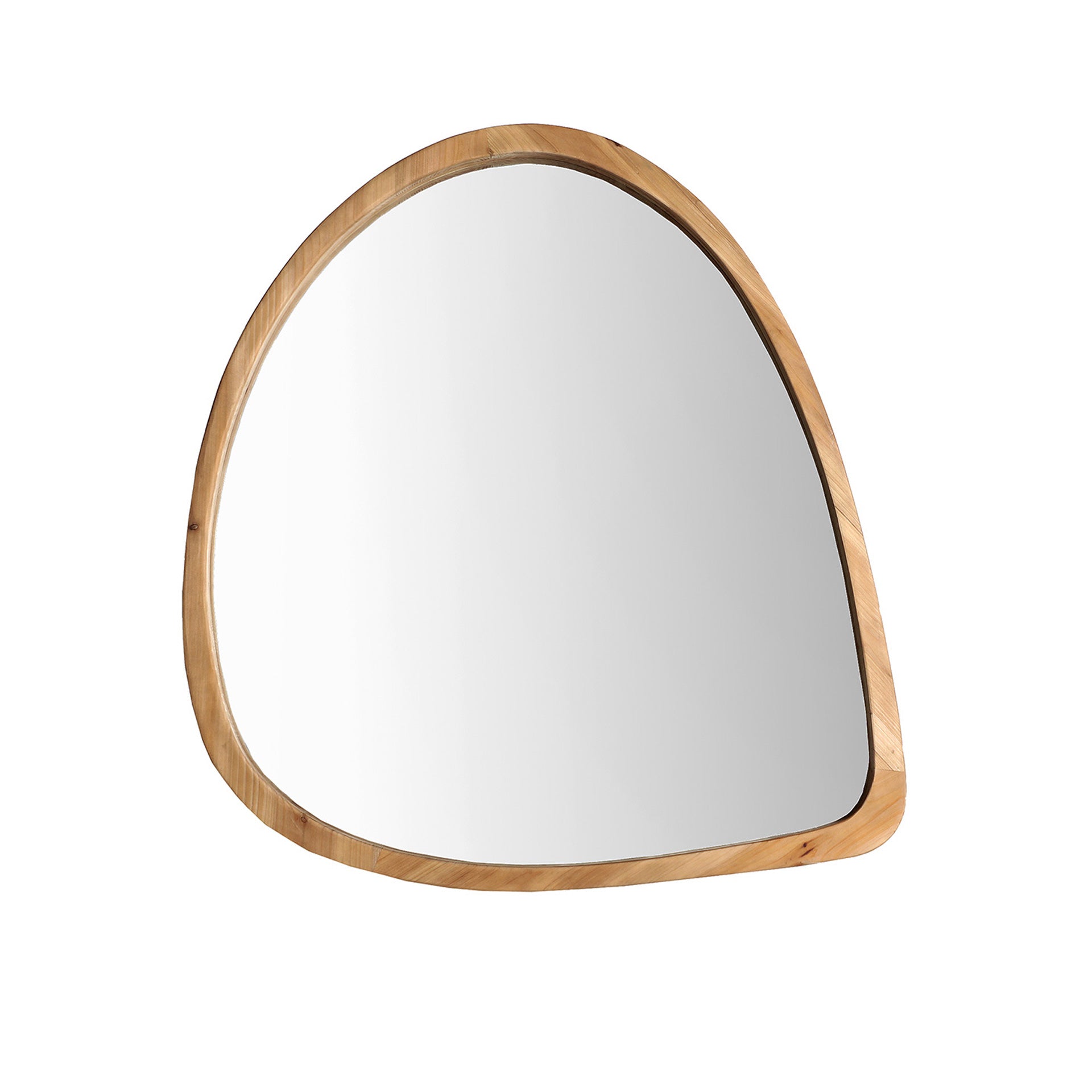 The Lecco Mirror — colonial-modern mirror in solid fir wood from Laiyahome