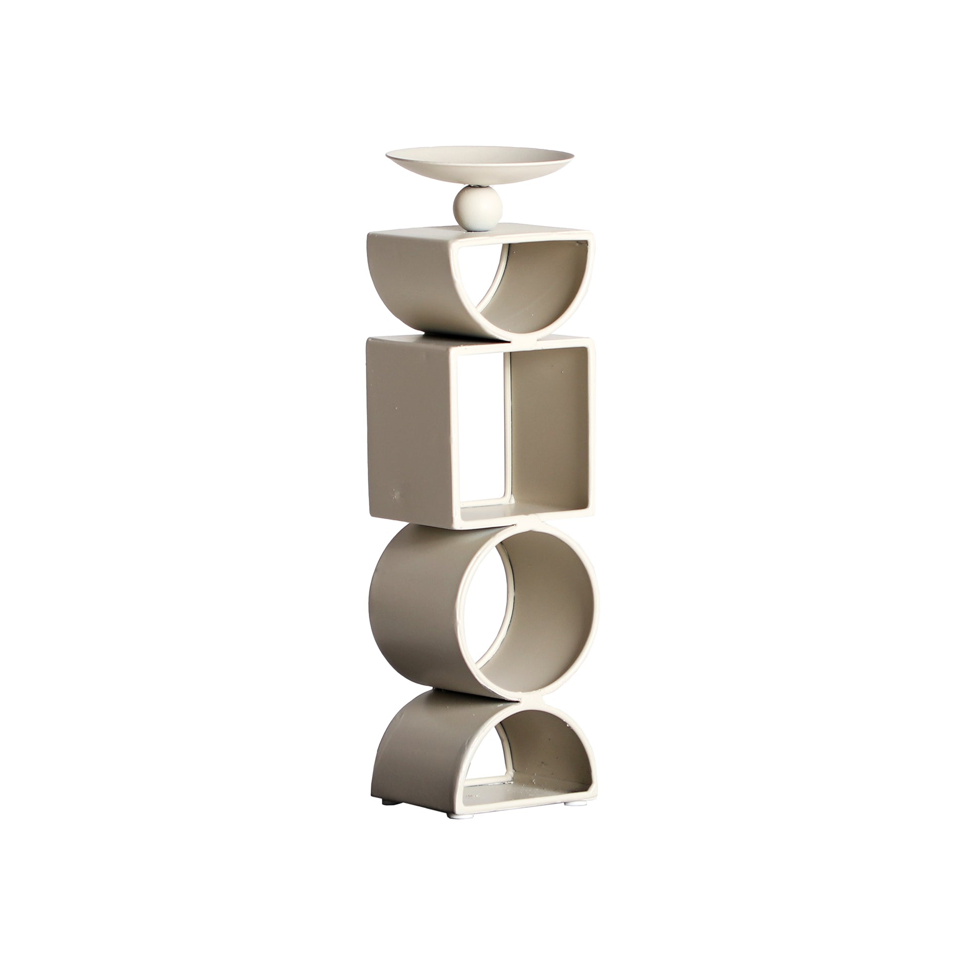 The Greyle Candle Holder — vintage-modern candle holder in solid iron from Laiyahome