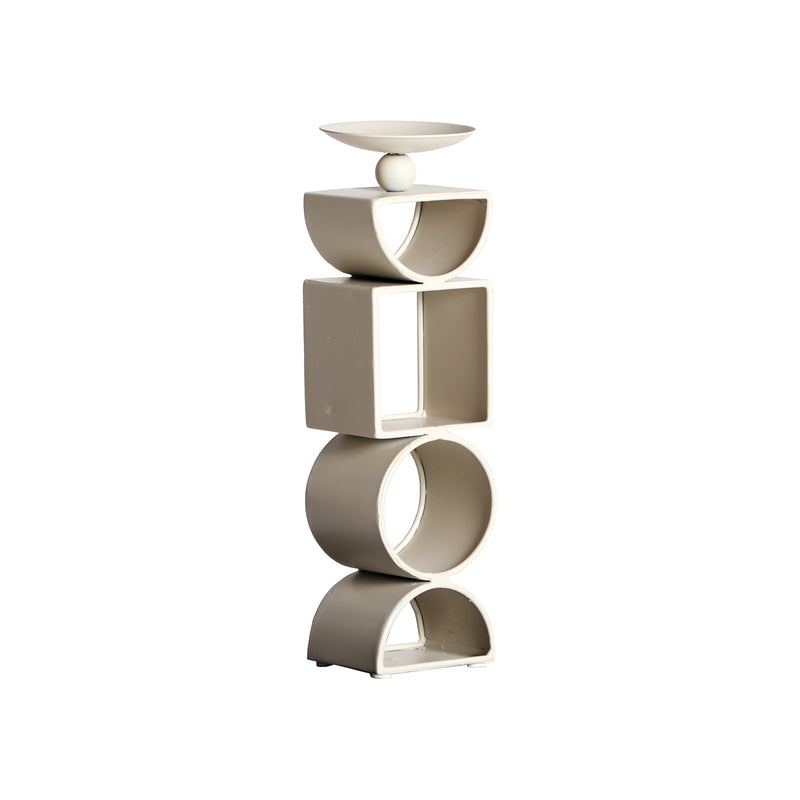 The Greyle Candle Holder — vintage-modern candle holder in solid iron from Laiyahome