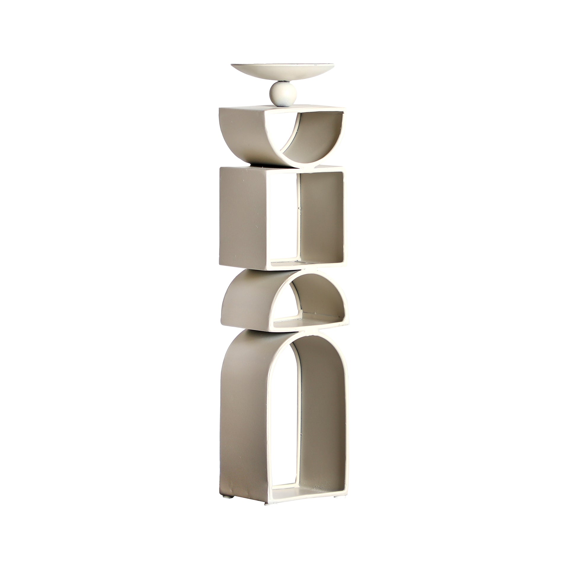 The Greyle Candle Holder — vintage-modern candle holder in solid iron from Laiyahome