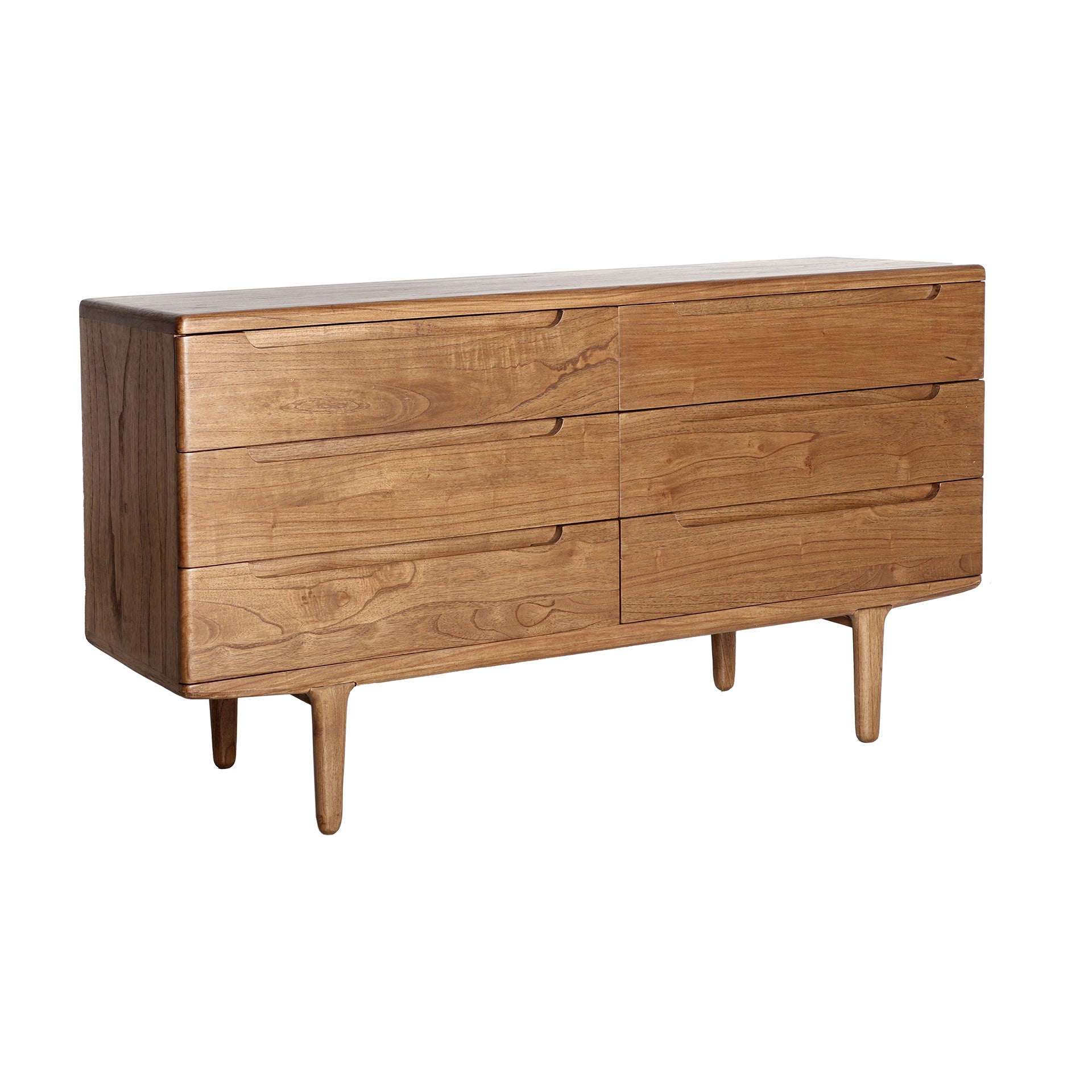 The Slough Chest Of Drawers — Scandinavian chest of drawers in solid mindi wood from Laiyahome