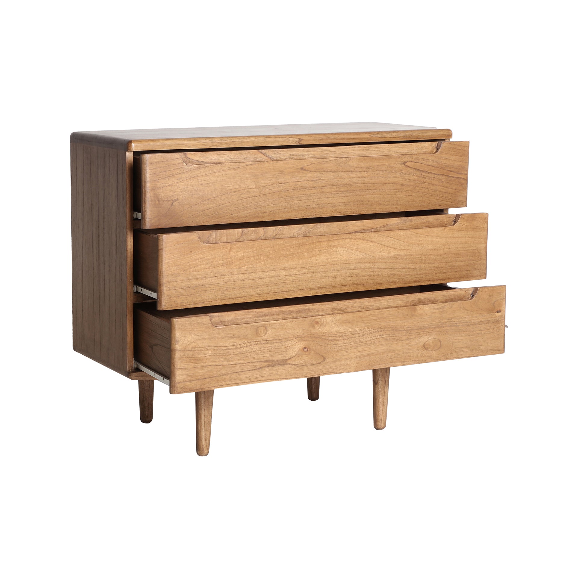 The Slough Chest Of Drawers — Scandinavian chest of drawers in solid mindi wood from Laiyahome
