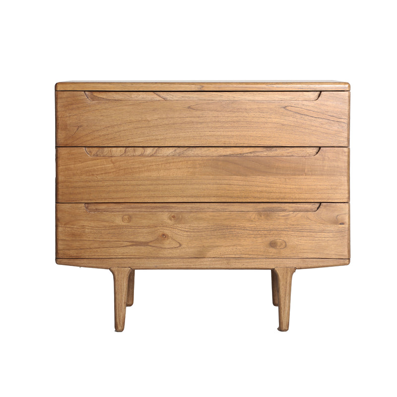 The Slough Chest Of Drawers — Scandinavian chest of drawers in solid mindi wood from Laiyahome