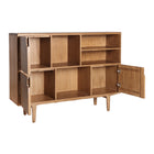 The Slough Sideboard — Scandinavian sideboard in solid mindi wood from Laiyahome