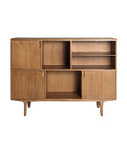 The Slough Sideboard — Scandinavian sideboard in solid mindi wood from Laiyahome