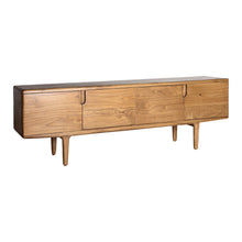 The Slough Tv Stand — Scandinavian media console in solid mindi wood from Laiyahome