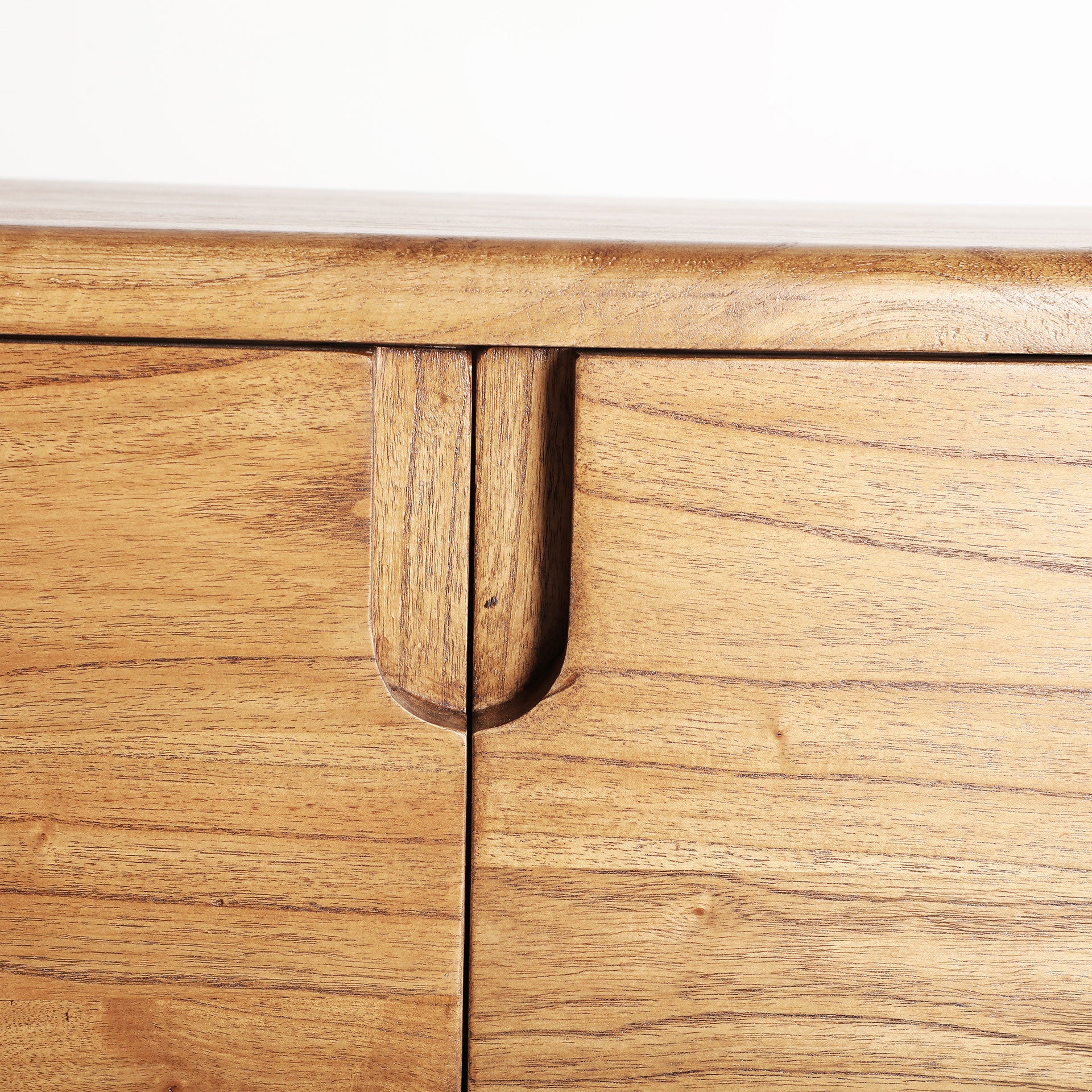 The Slough Tv Stand — Scandinavian media console in solid mindi wood from Laiyahome