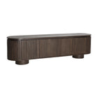 The Kolga Tv Stand — Art Deco media console in solid mango wood from Laiyahome