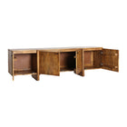 The Koigi Tv Stand — Scandinavian media console in solid mango wood from Laiyahome