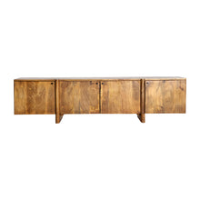 The Koigi Tv Stand — Scandinavian media console in solid mango wood from Laiyahome