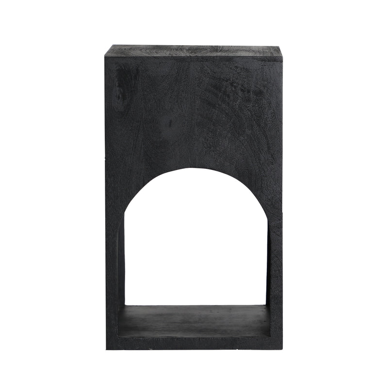 The Kirila Side Table — colonial-modern side table in solid mango wood from Laiyahome