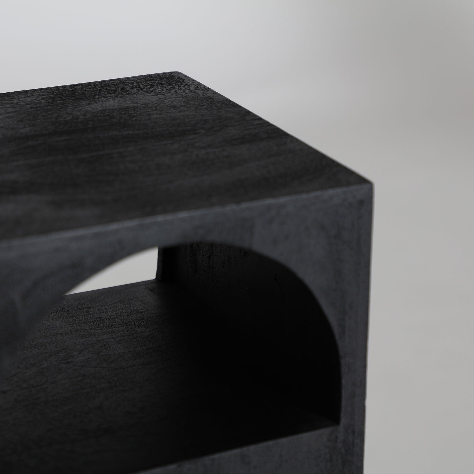 The Kirila Side Table — colonial-modern side table in solid mango wood from Laiyahome