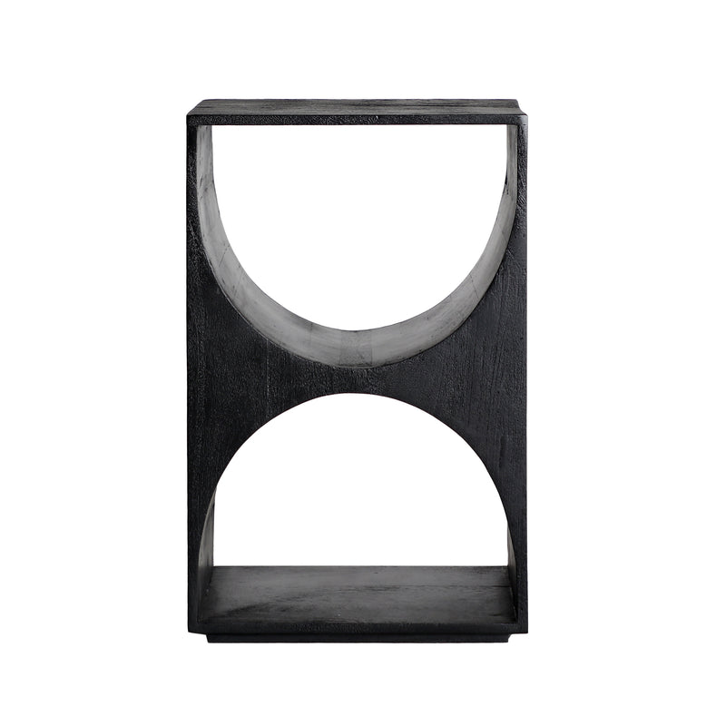 The Kirila Side Table — contemporary side table in solid mango wood from Laiyahome