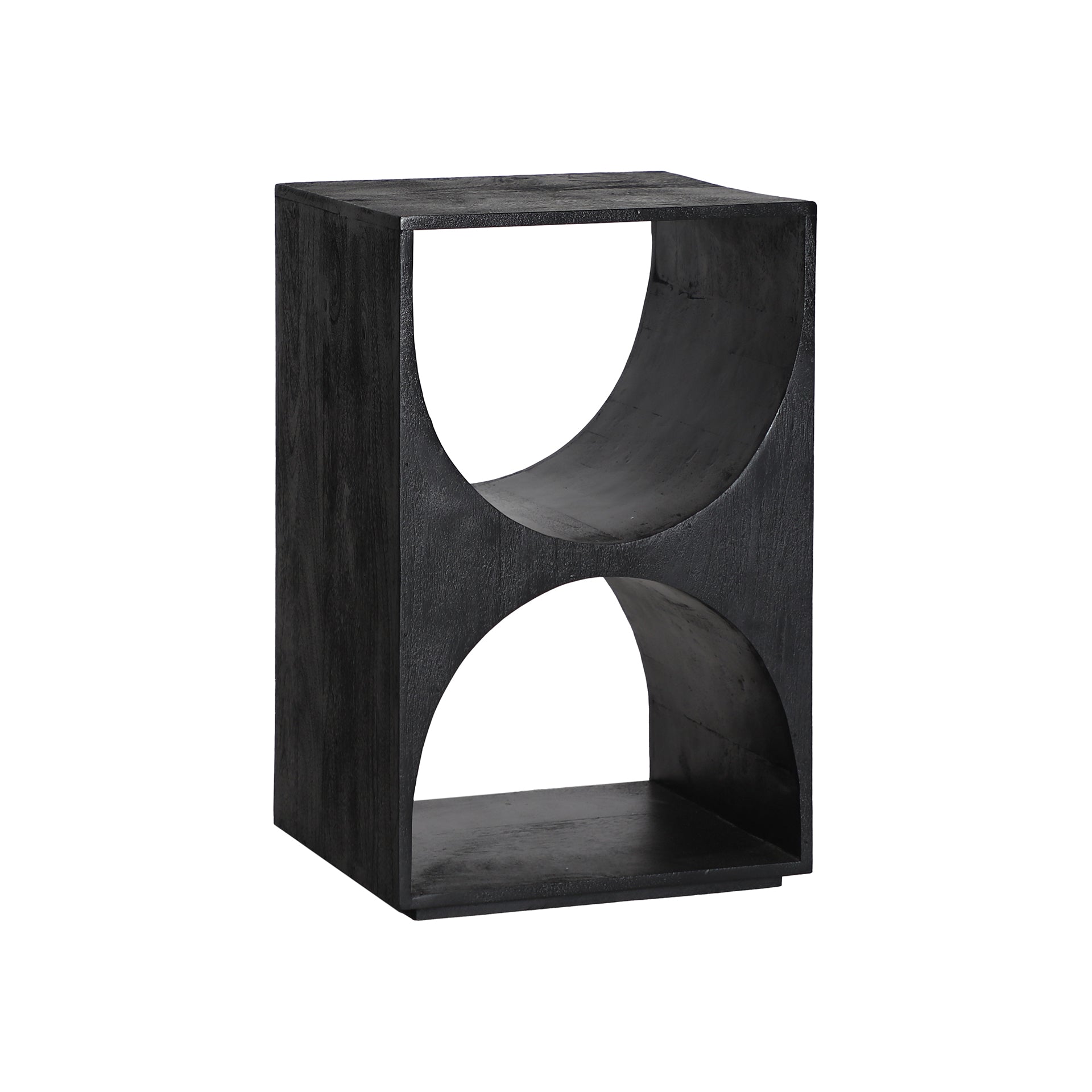 The Kirila Side Table — contemporary side table in solid mango wood from Laiyahome