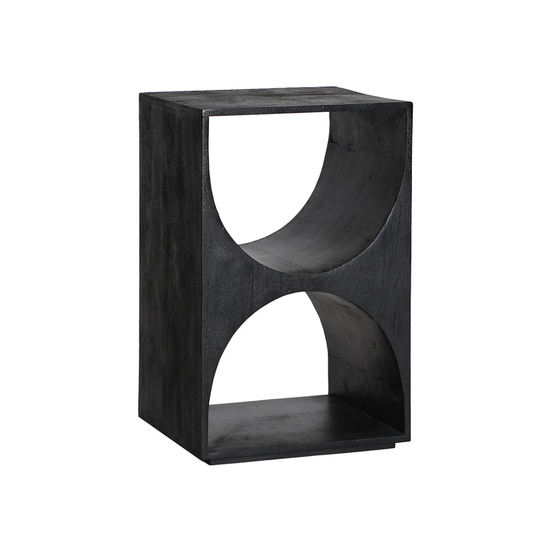The Kirila Side Table — contemporary side table in solid mango wood from Laiyahome