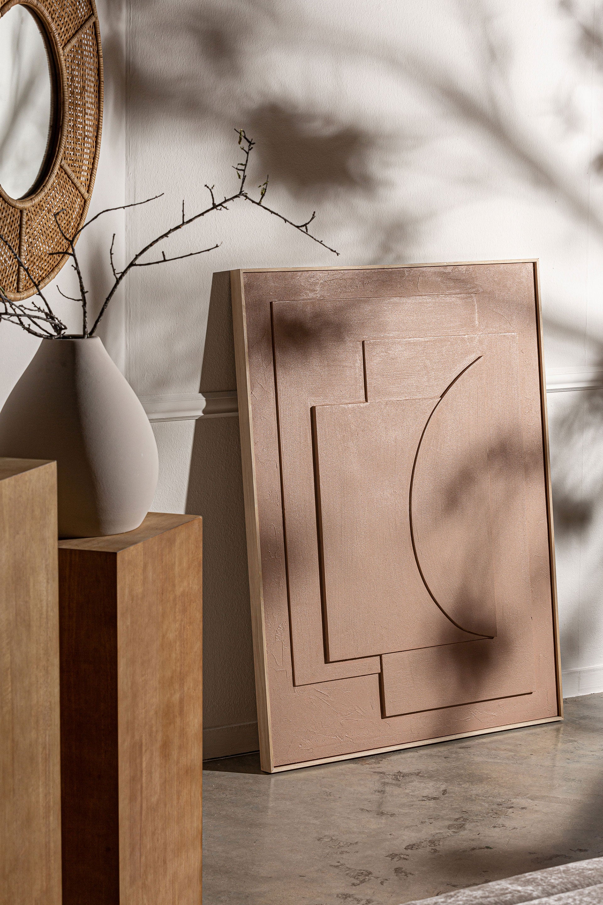 The Carsenie Wall Art — contemporary wall art in stretched canvas from Laiyahome