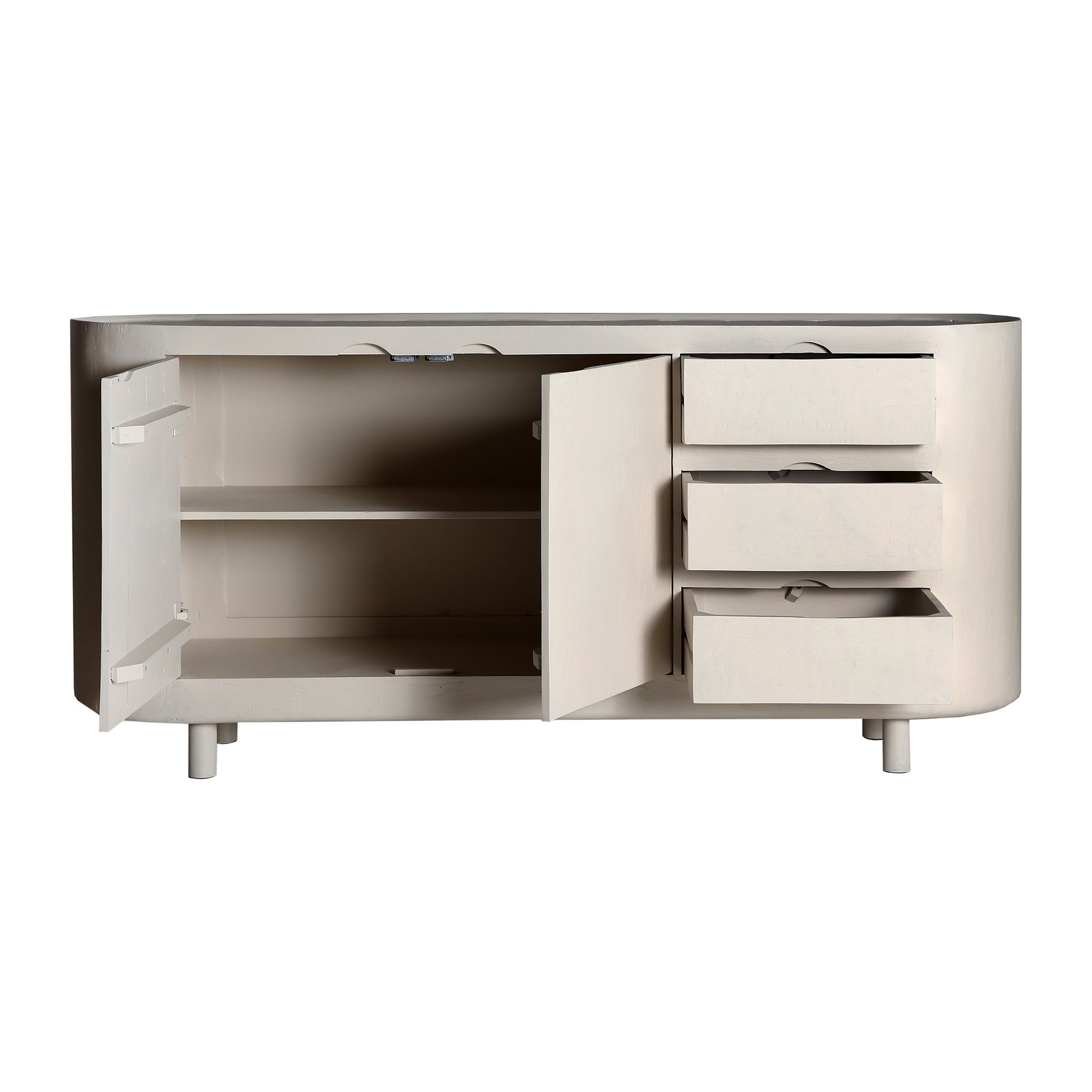 The Halsua Sideboard — contemporary sideboard in solid mango wood from Laiyahome