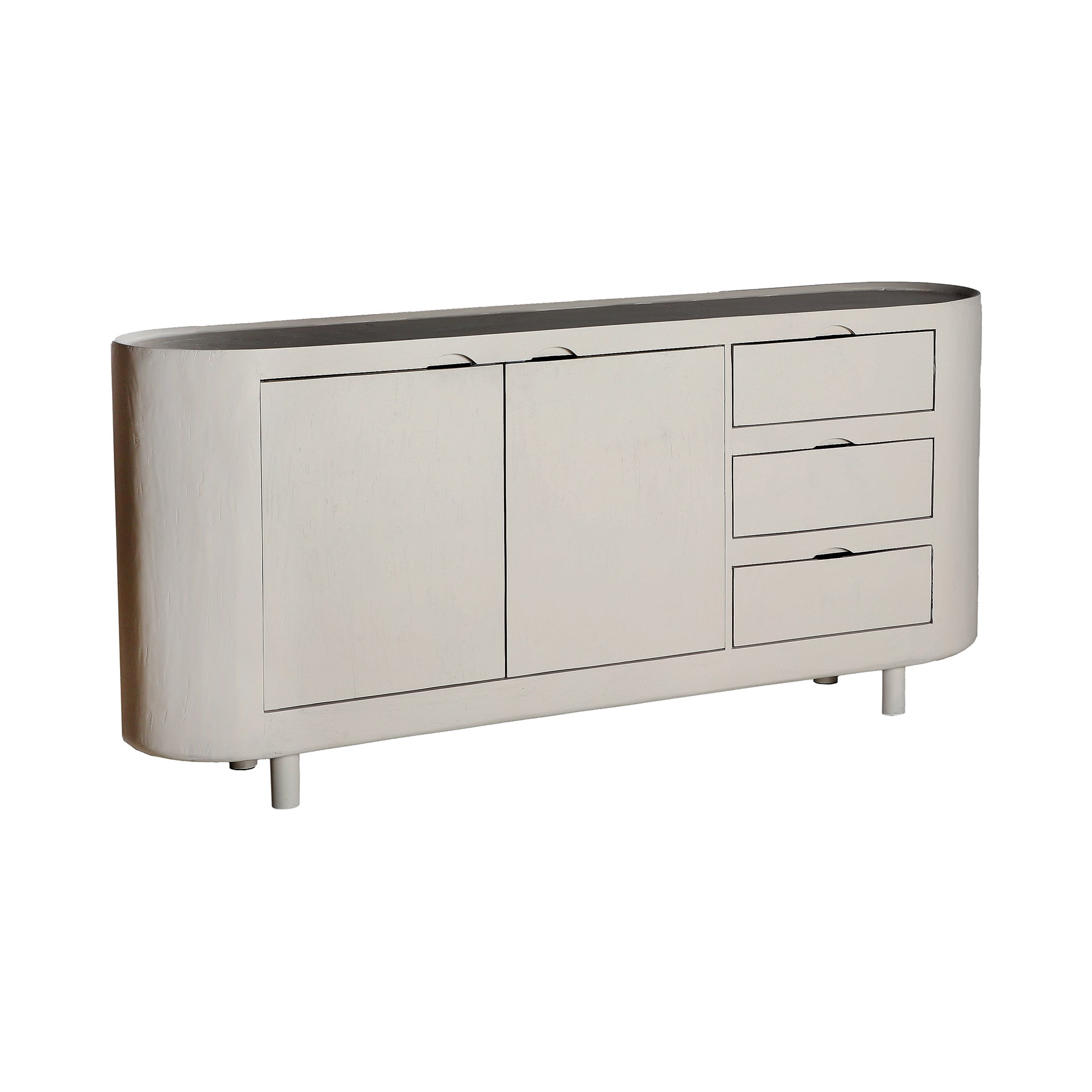The Halsua Sideboard — contemporary sideboard in solid mango wood from Laiyahome