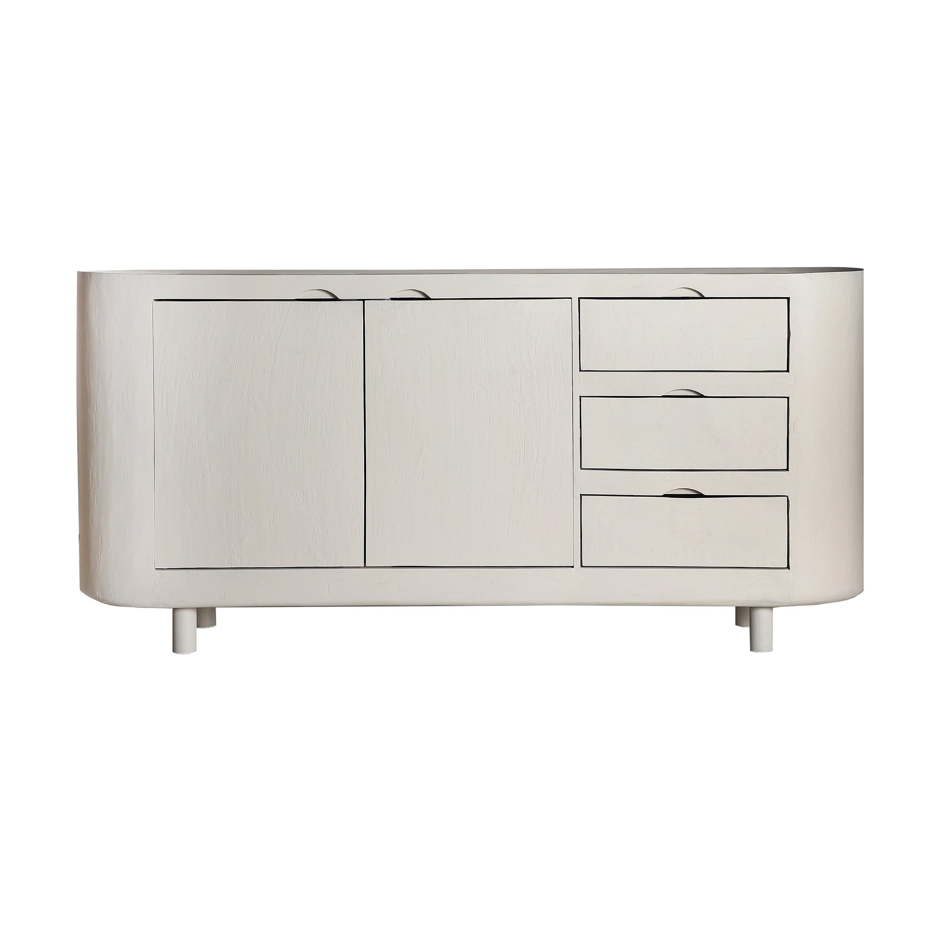 The Halsua Sideboard — contemporary sideboard in solid mango wood from Laiyahome