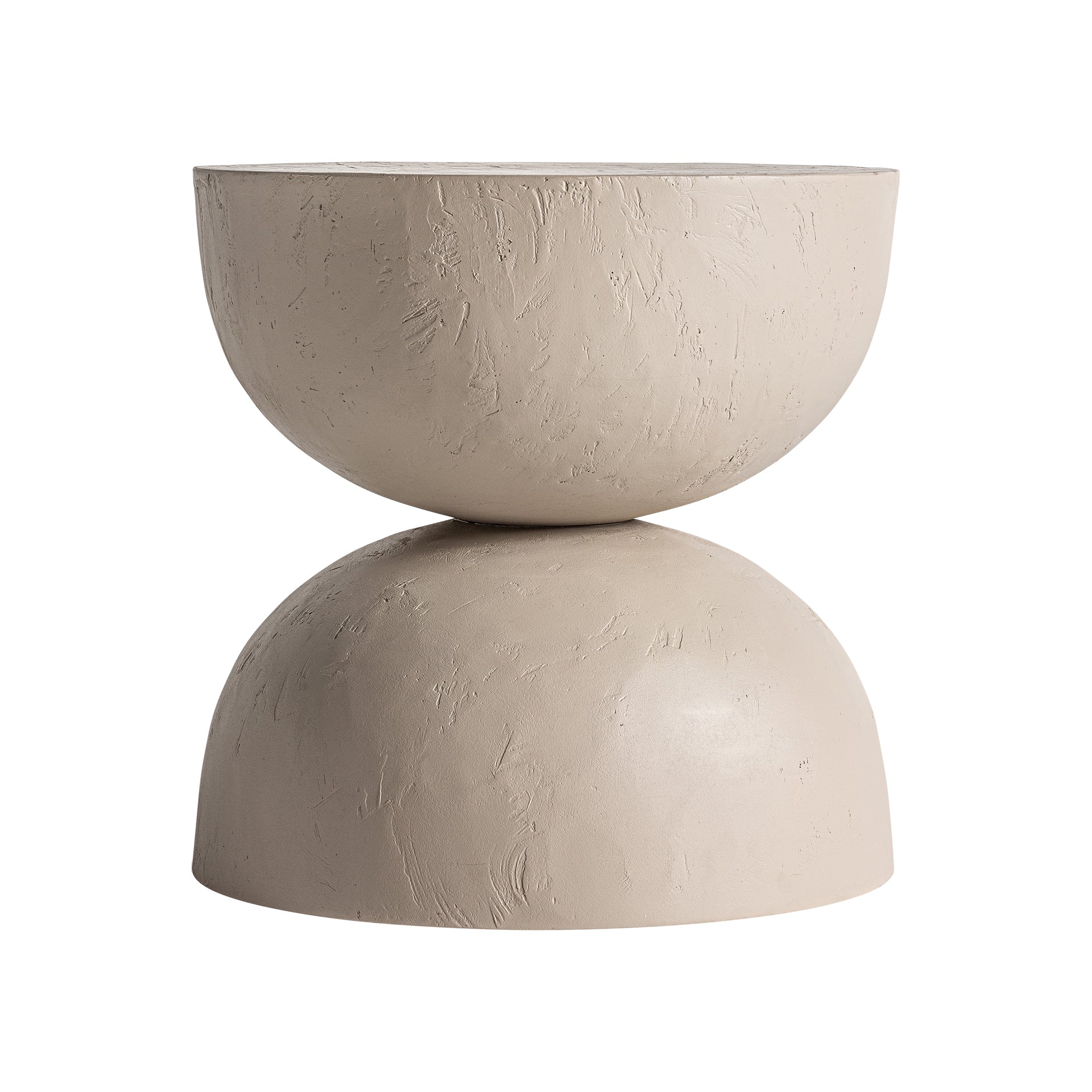 The Kotka Side Table — contemporary side table in clay from Laiyahome