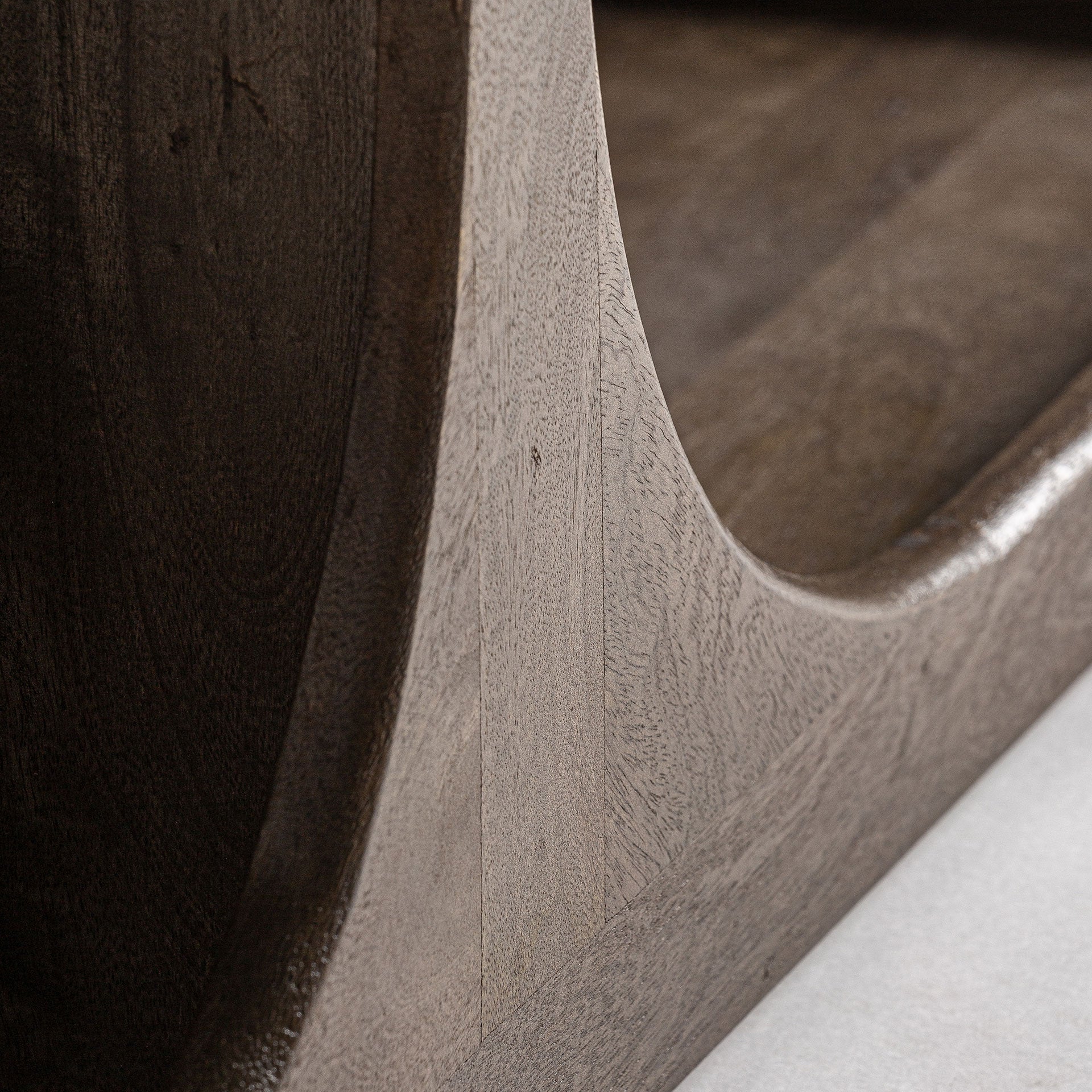 The Takala Bookcase — contemporary bookcase in solid mango wood from Laiyahome