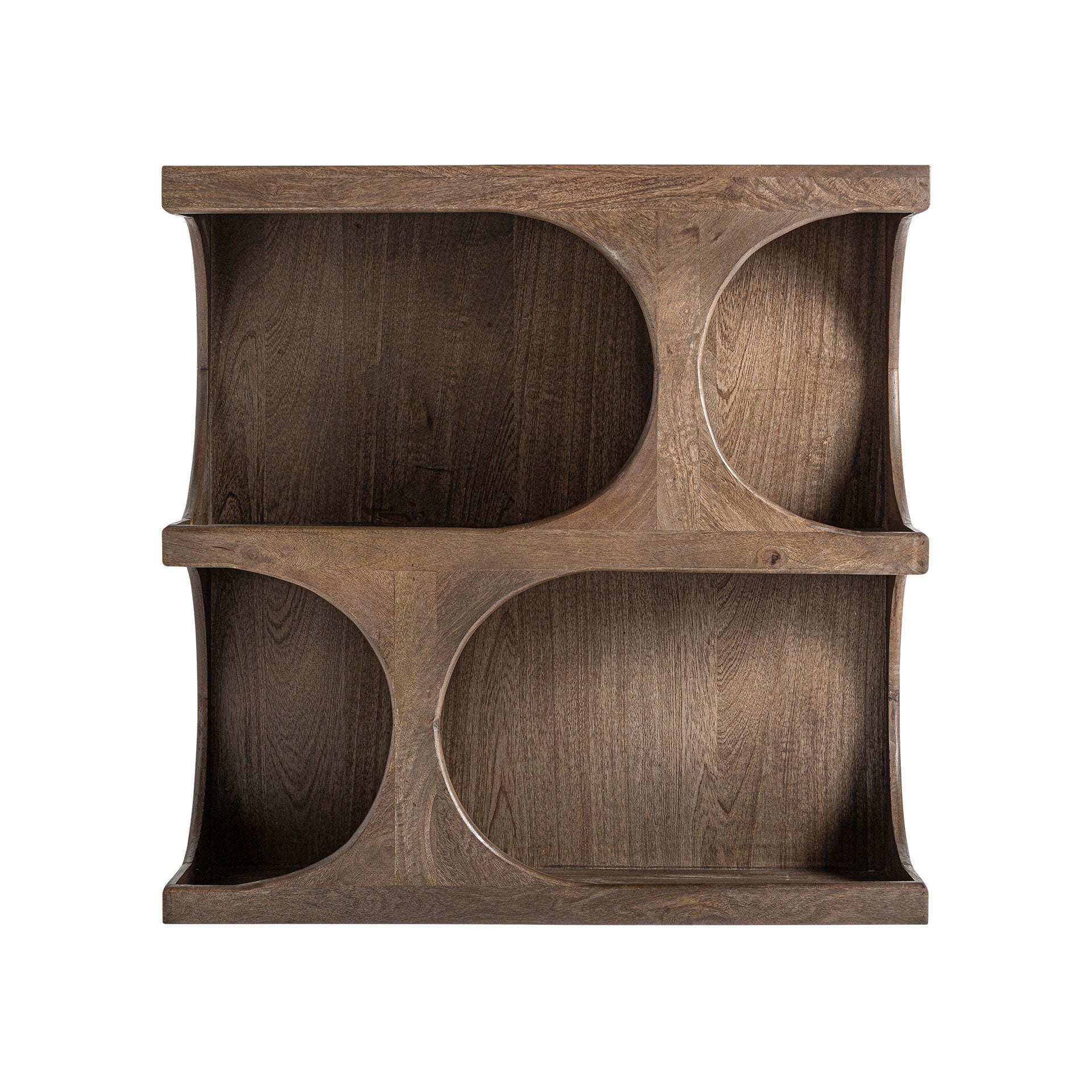 The Takala Bookcase — contemporary bookcase in solid mango wood from Laiyahome