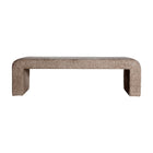The Siv Bench — contemporary bedside furniture in high-performance polyester from Laiyahome