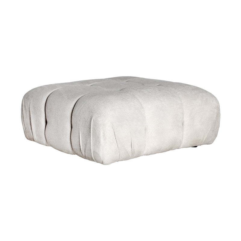 LETHO SOFA MODULE FOOTREST in a modern interior setting