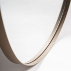 The Ivar Mirror — contemporary mirror in solid iron from Laiyahome