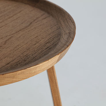 The Bushey Coffee Table — colonial-modern side table in solid mindi wood from Laiyahome