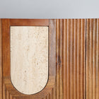 The Claux Wardrobe — contemporary cabinet in solid mango wood from Laiyahome