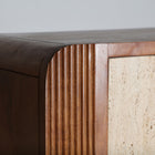 The Claux Wardrobe — contemporary cabinet in solid mango wood from Laiyahome