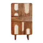 The Claux Wardrobe — contemporary cabinet in solid mango wood from Laiyahome