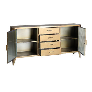 The Spessa Sideboard — industrial sideboard in solid iron from Laiyahome