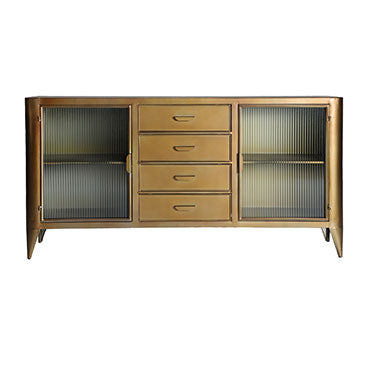 The Spessa Sideboard — industrial sideboard in solid iron from Laiyahome