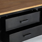 The Easby Tv Stand — industrial media console in solid iron from Laiyahome