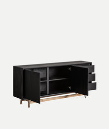 The Thiers Sideboard — Scandinavian sideboard in solid mindi wood from Laiyahome