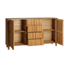 The Skagen Sideboard — Scandinavian sideboard in engineered wood with veneer finish from Laiyahome