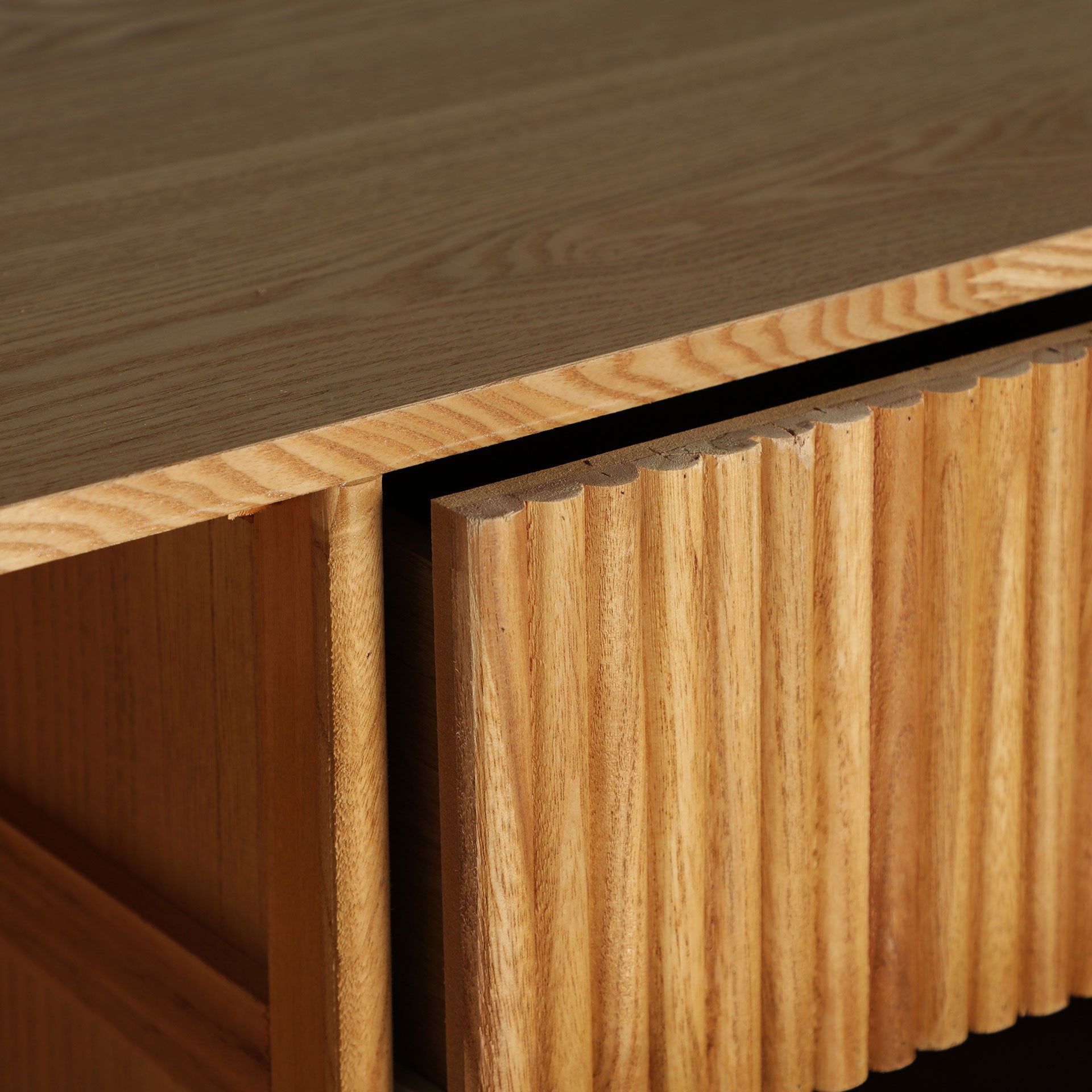 The Skagen Sideboard — Scandinavian sideboard in engineered wood with veneer finish from Laiyahome