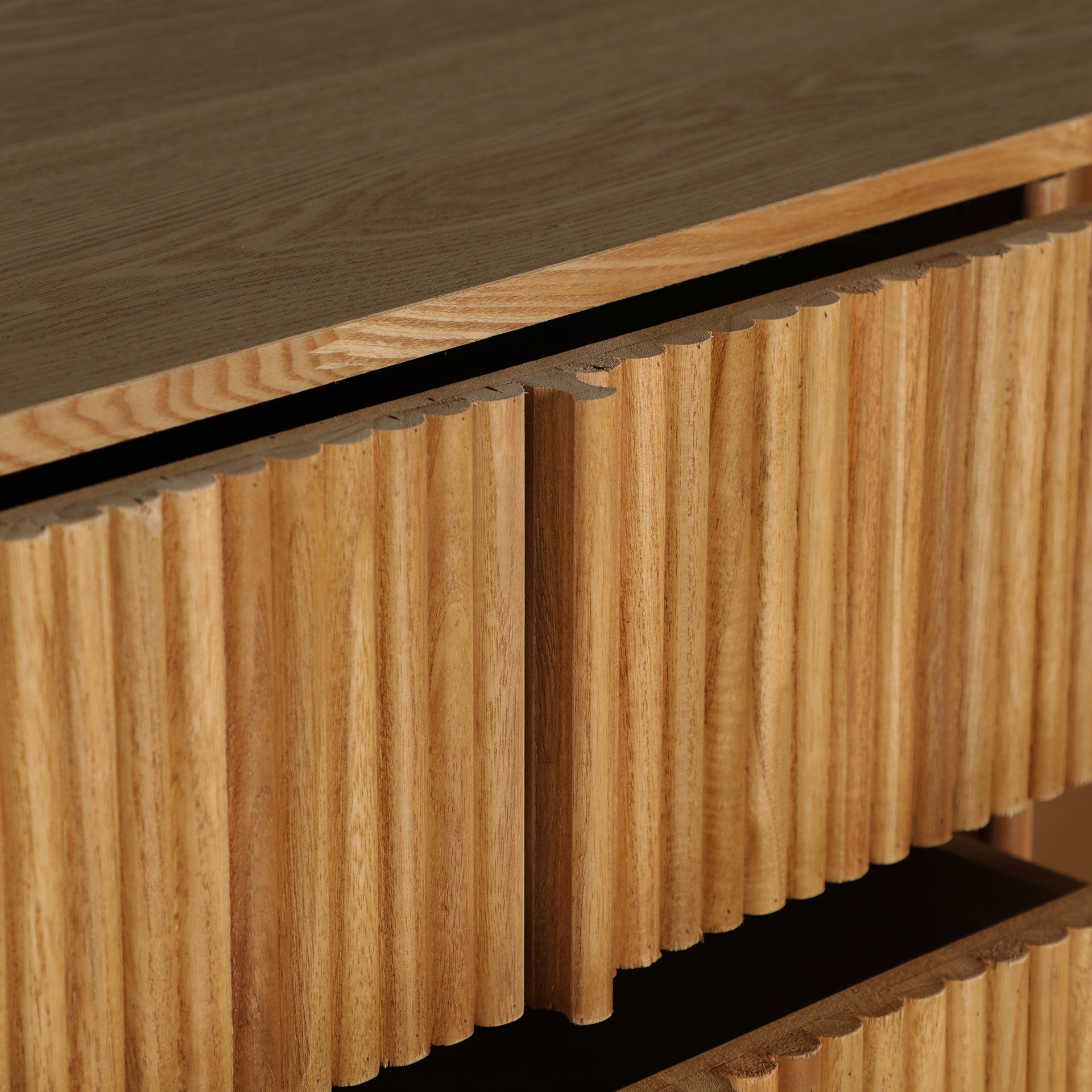 The Skagen Sideboard — Scandinavian sideboard in engineered wood with veneer finish from Laiyahome