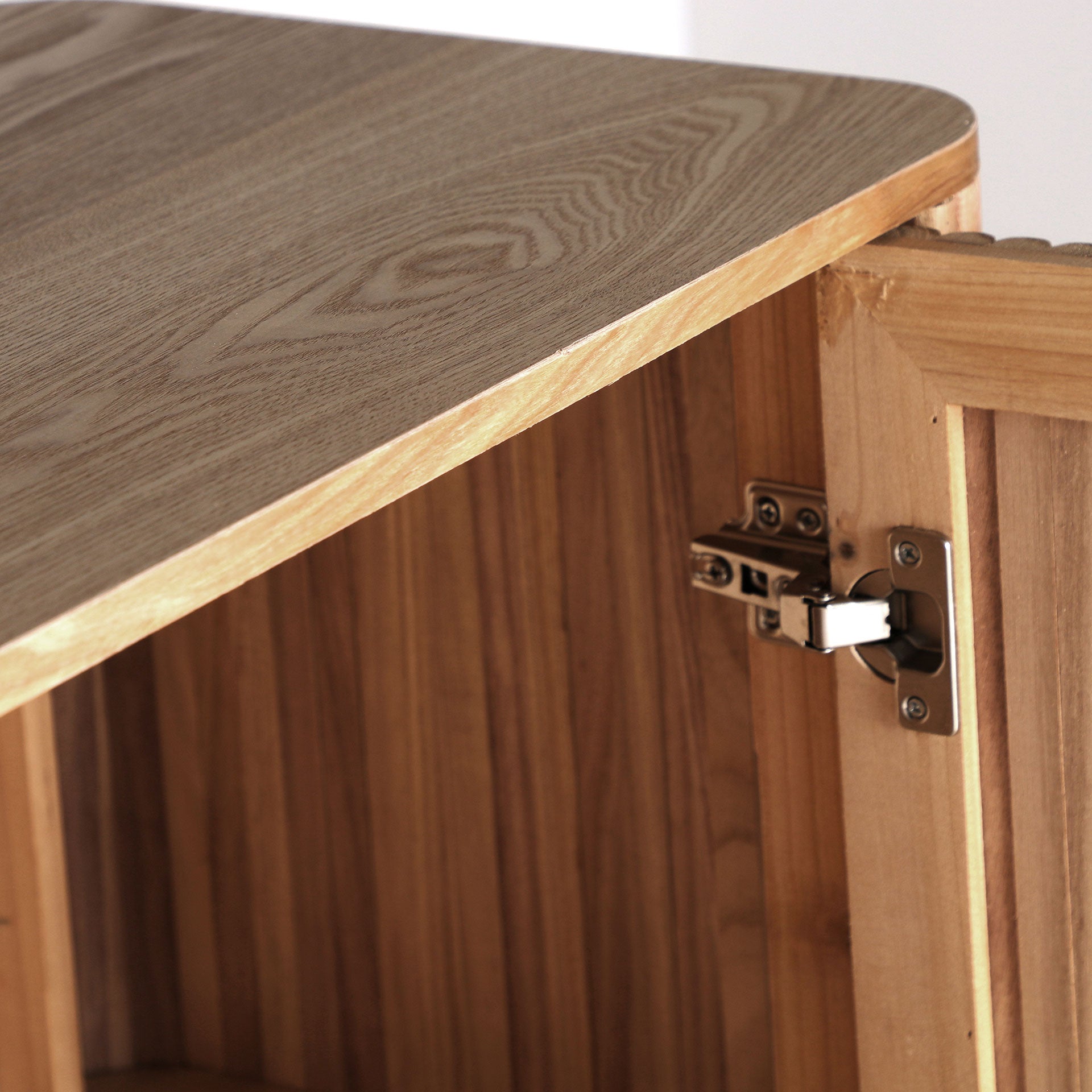 The Skagen Sideboard — Scandinavian sideboard in engineered wood with veneer finish from Laiyahome