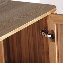 The Skagen Sideboard — Scandinavian sideboard in engineered wood with veneer finish from Laiyahome