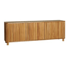 The Skagen Tv Stand — Scandinavian media console in paulownia wood from Laiyahome