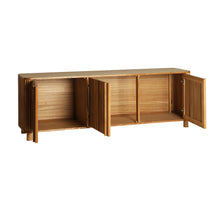 The Skagen Tv Stand — Scandinavian media console in paulownia wood from Laiyahome