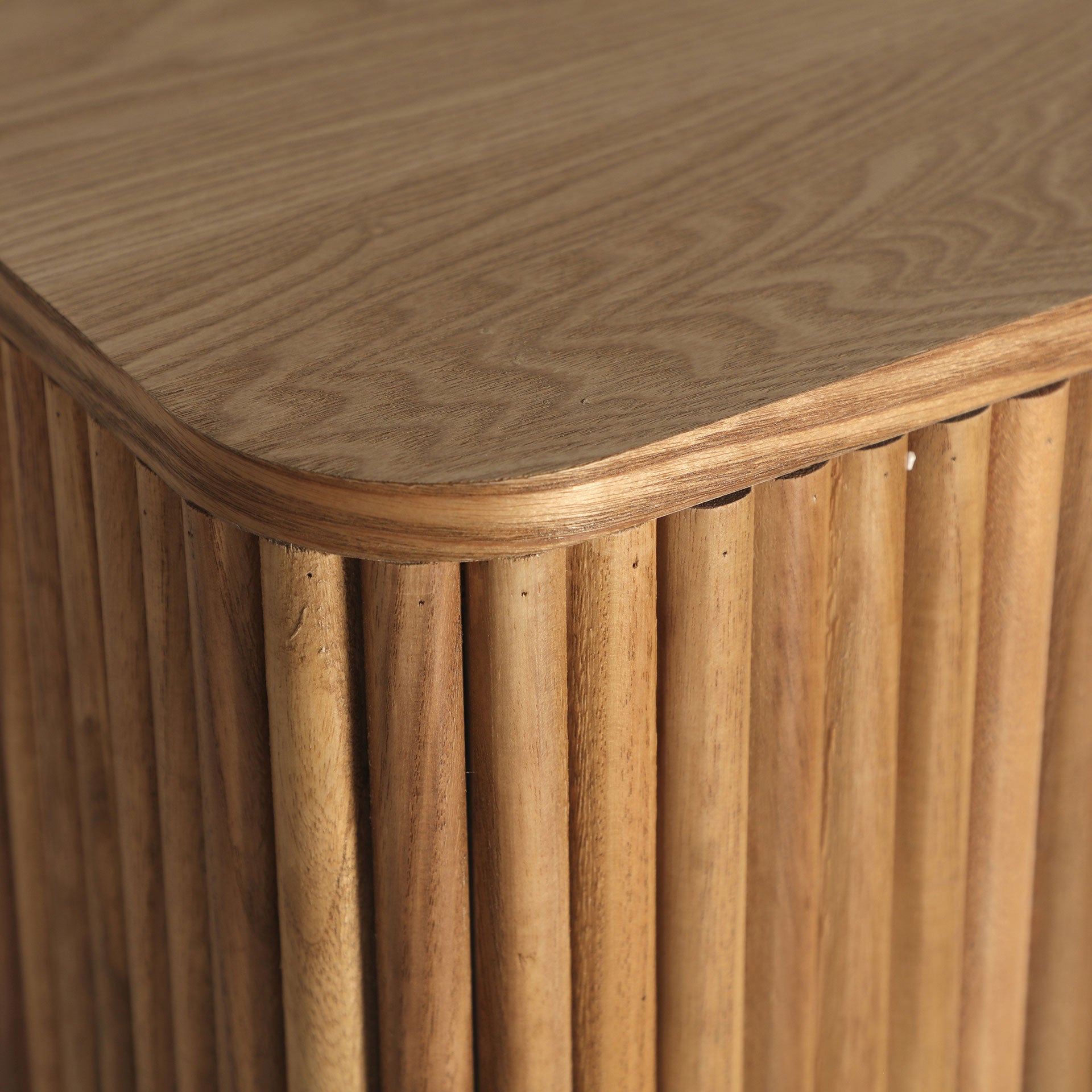 The Skagen Tv Stand — Scandinavian media console in paulownia wood from Laiyahome