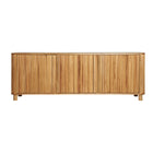 The Skagen Tv Stand — Scandinavian media console in paulownia wood from Laiyahome