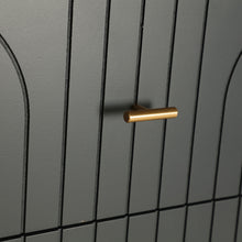 The Tremes Sinfonier Chest Of Drawers — Art Deco tallboy chest in engineered wood with veneer finish from Laiyahome