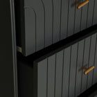 The Tremes Sinfonier Chest Of Drawers — Art Deco tallboy chest in engineered wood with veneer finish from Laiyahome